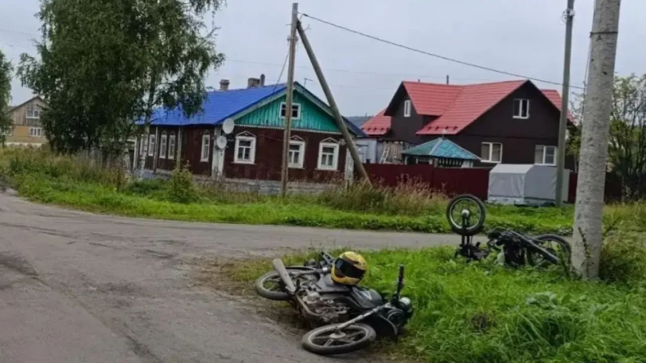 ДТП с участием подростков на мототехнике в Архангельске